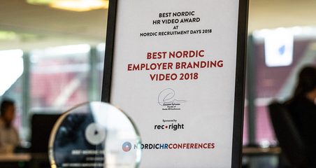 eloomi awarded for the best employee video