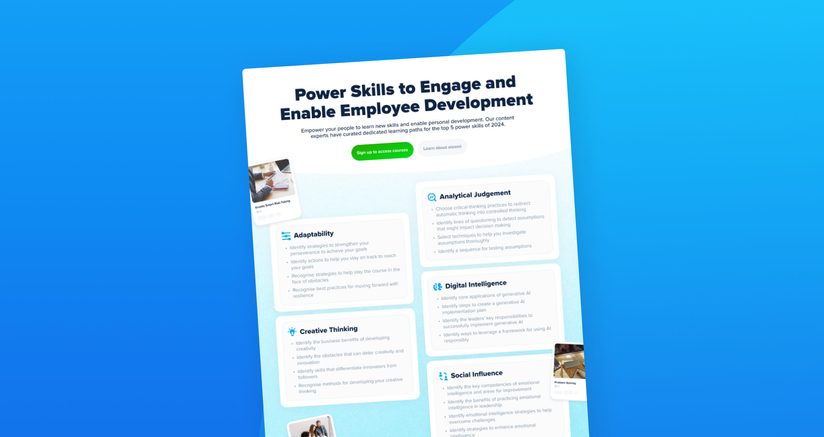 Top 5 power skills courses list