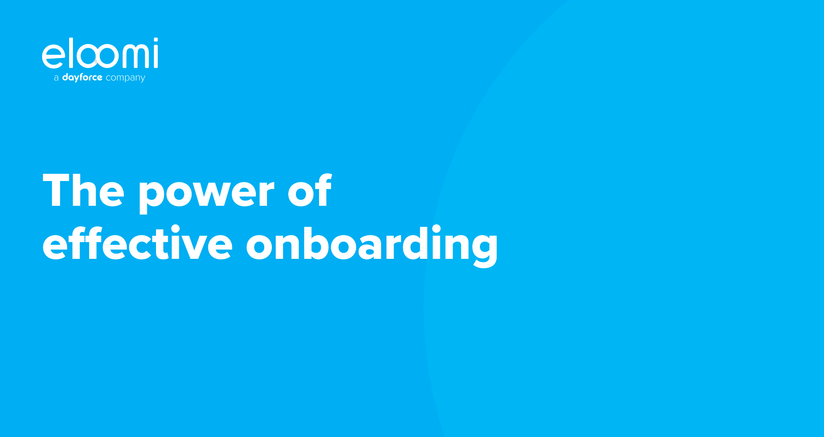 The power of effective onboarding