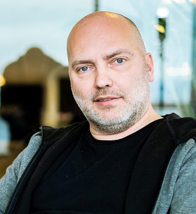 A portrait of a man - Claus Johansen, eloomi CEO